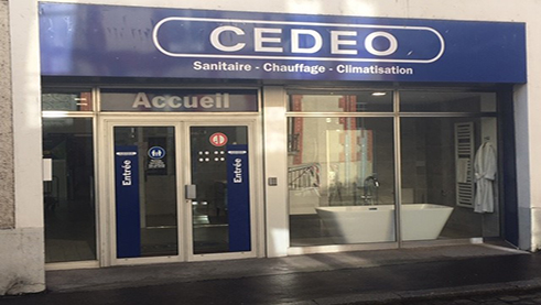 CEDEO Fontainebleau : distributeur pour professionnels en sanitaire, chauffage et plomberie. Retrouvez dans notre agence les produits des plus grandes marques : Atlantic, Frisquet, De Dietrich, Saunier Duval, Grohe, Géberit et bien d'autres encore. Chauffe-eau, pompes à chaleur, chaudières : nos experts chauffage vous assistent au quotidien. Retrouvez également tout l'accompagnement pour mener à bien votre projet de salle de bain...