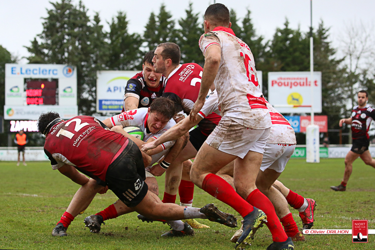 Niort Rugby Club - Rugby Club Auch (19e journée de N2)