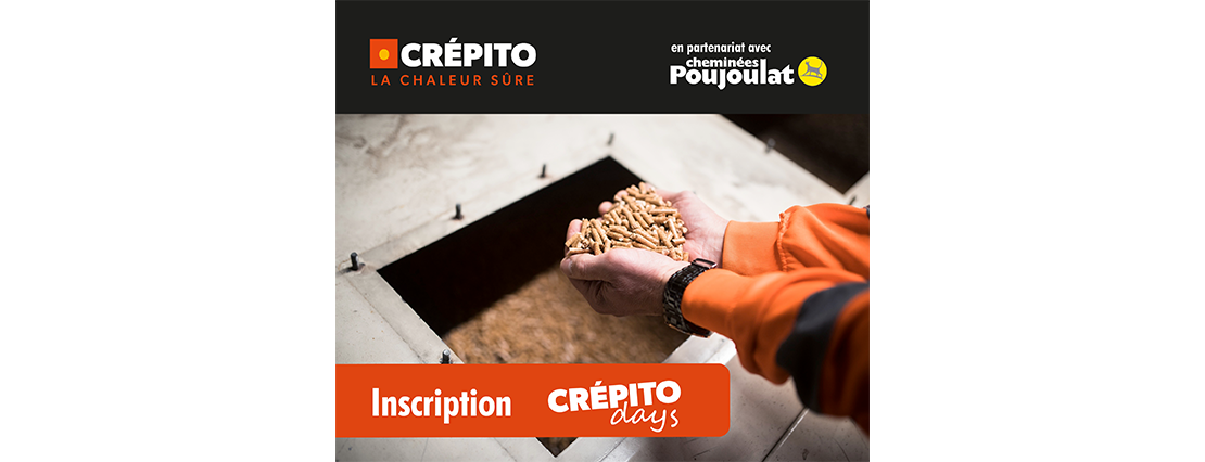 Inscrivez-vous aux Crépito Days ! 