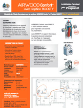 FICHE CHANTIER AIRWOOD Confort+