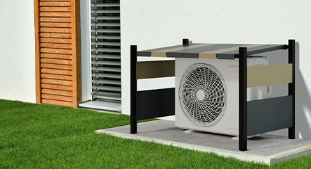 Cache pompe à chaleur et climatisation | Poujoulat Boutique