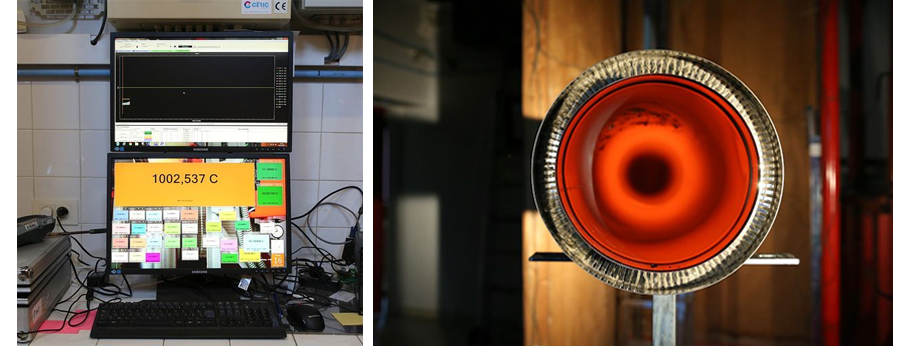 Banc thermique au Laboratoire CÉRIC - Cheminées Poujoulat 