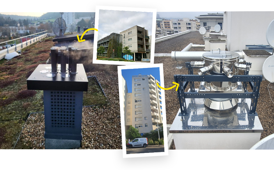 Deux chantiers de rénovation gaz en logements collectifs  