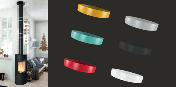 Colliers d'assemblage peints