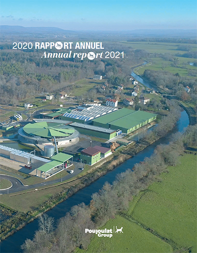 Couverture du Rapport Annuel 2020-2021 du Groupe Poujoulat