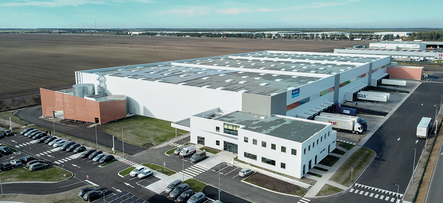 La plateforme logistique Rexel / Groupe Argan de Bordeaux sud